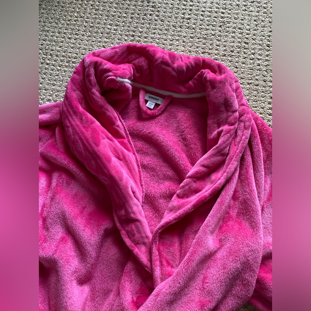 Sonoma hot pink robe - Picture 3 of 3